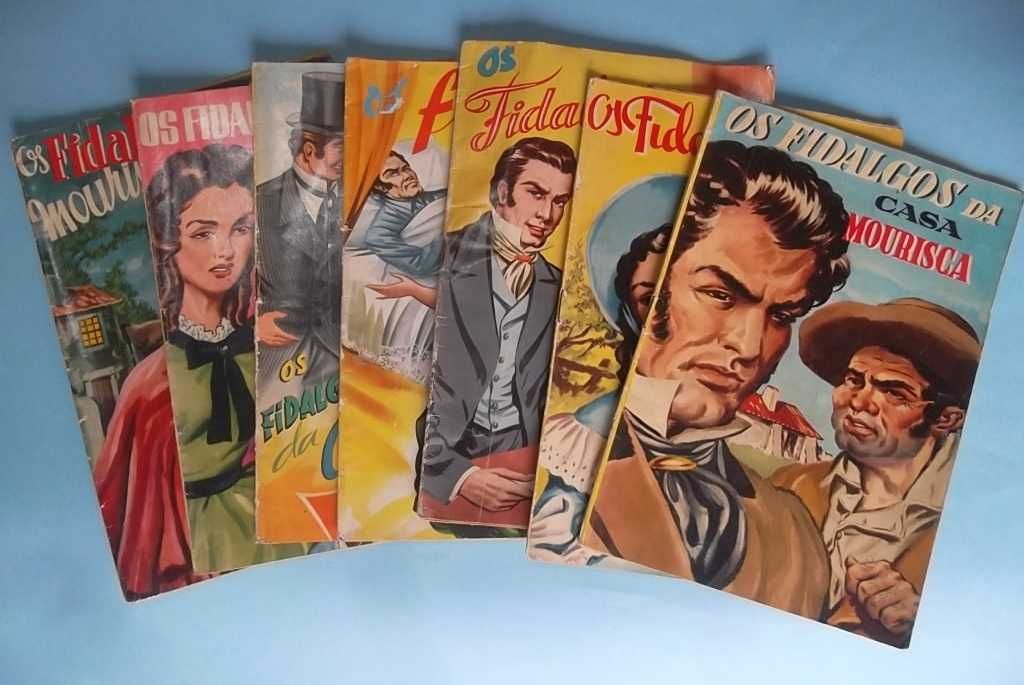 Os Fidalgos da Casa Mourisca - A.P.R. (1955) - arte Carlos Alb. Santos