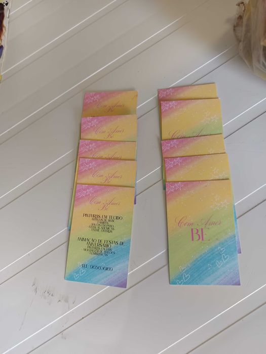 Lembranças de aniversário