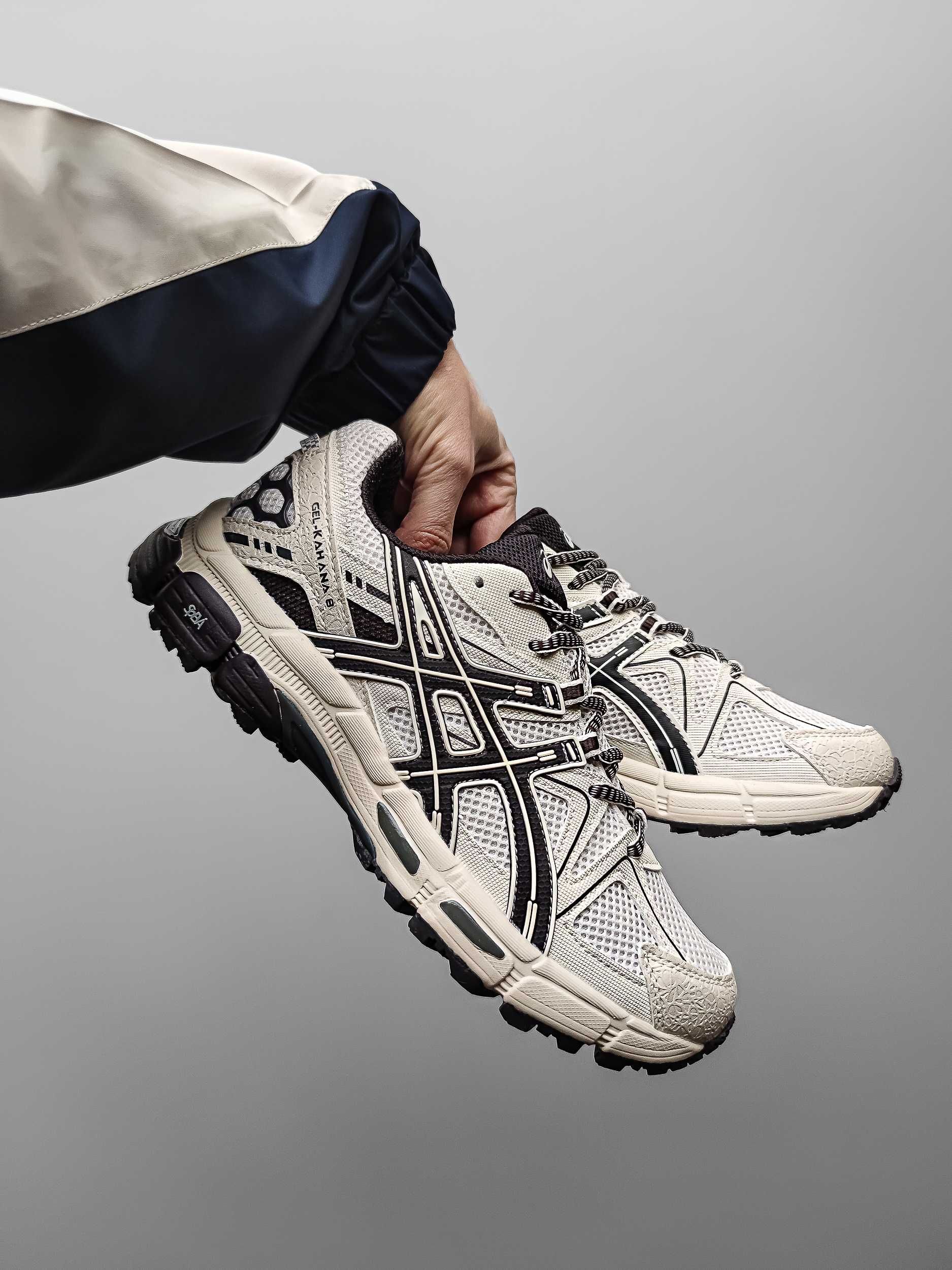 !SALE! Asics Gel-Kahana 8 White/Black | 40 41 42 43 44 45 46