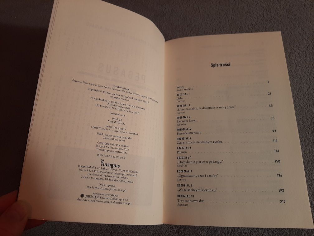 Pegasus Jak szpieg którego nosisz w kieszeni... Laurent Richard Rigaud