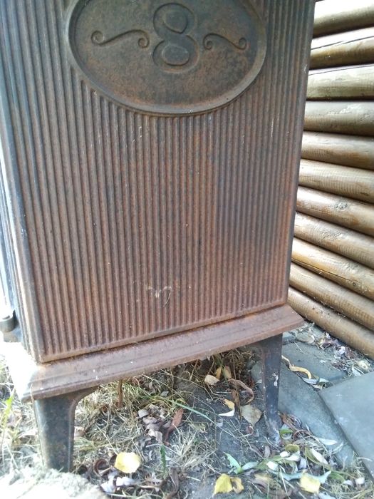 Kominek żeliwny ozdobny