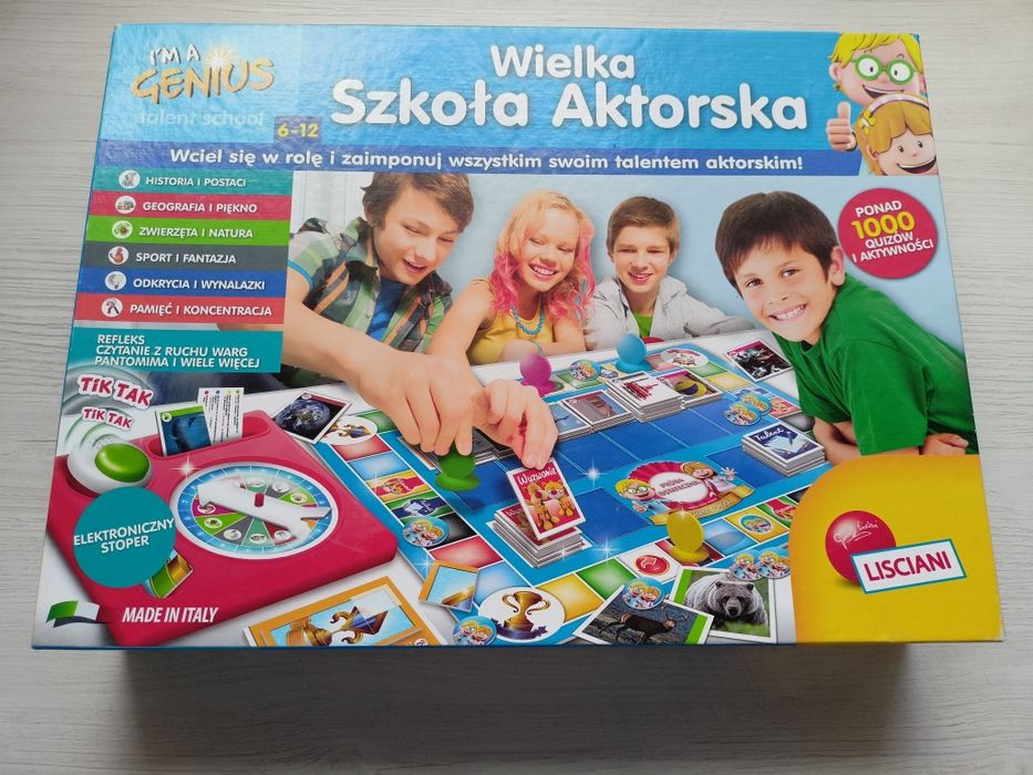 Gra edukacyjna Wielka Szkoła Aktorska
