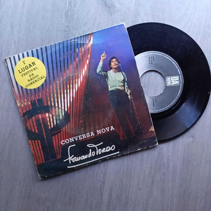 Singles 7"inch 45RPM Portugueses 5€ Fausto Lara Li Tordo Queijinhos