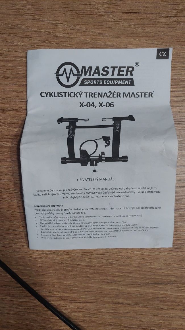 Trenażer Rowerowy X-06 MASTER (MAS-X06)