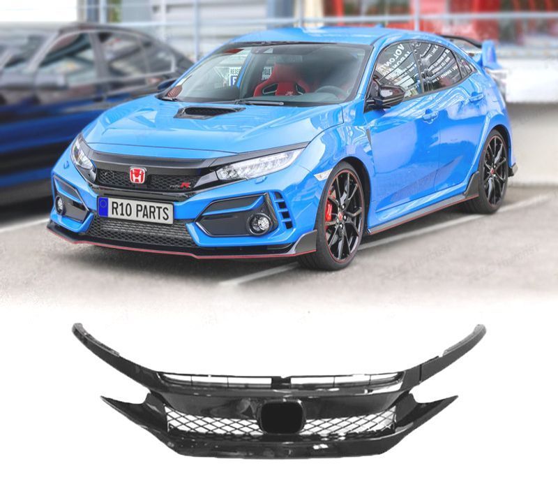 GRELHA HONDA CIVIC TYPE R 16-20 PRETO