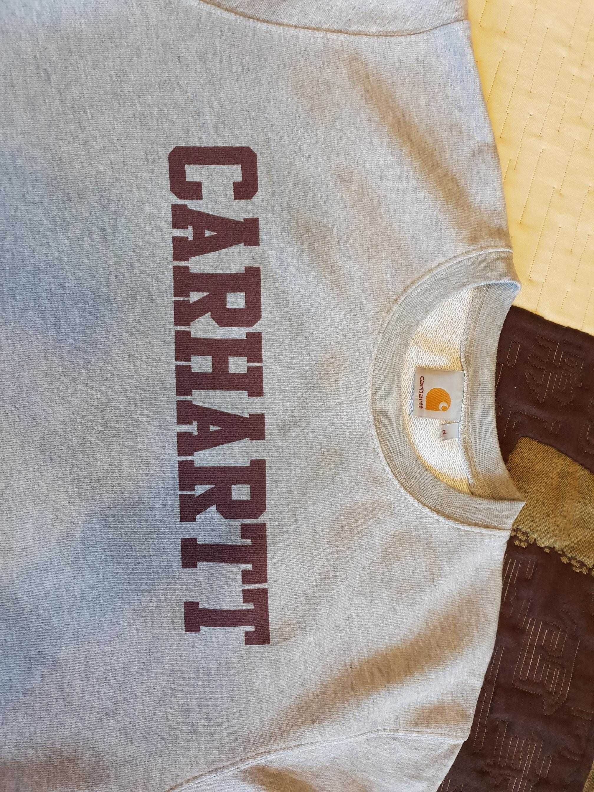 carhartt camisola cinza crewneck college