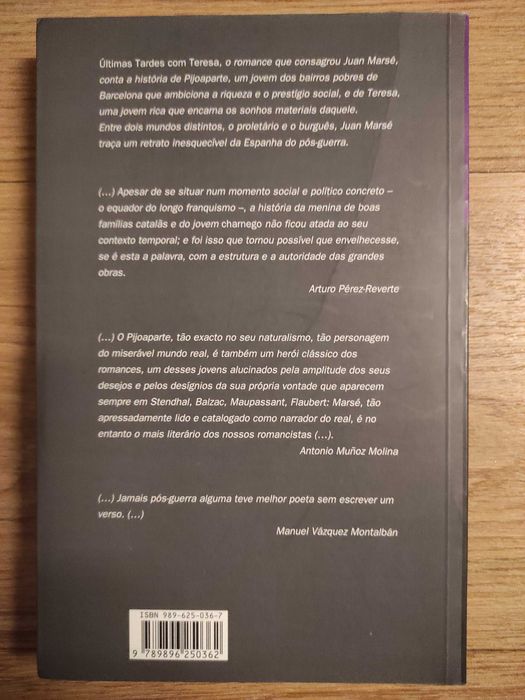 Juan Marse -Ultimas Tardes com Teresa ( Novo- portes incluídos)