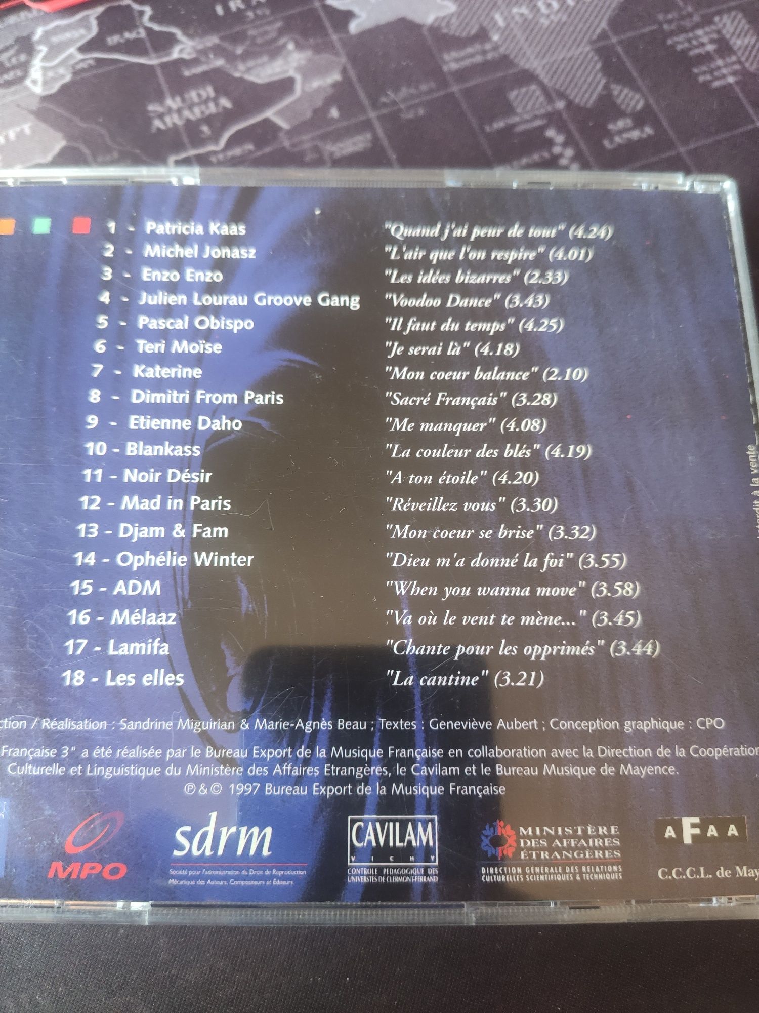 Generation Francaise CD muzyka francuska