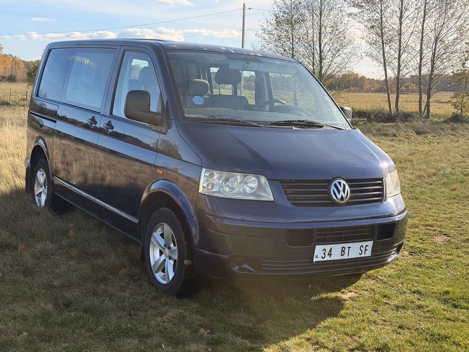Vw transporter T5 2.5TDI 130KM 2005 dubel kabina