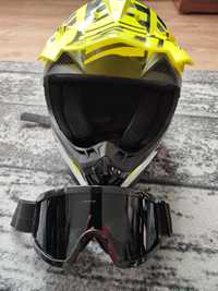 Kask CROSS motocykl quad junior