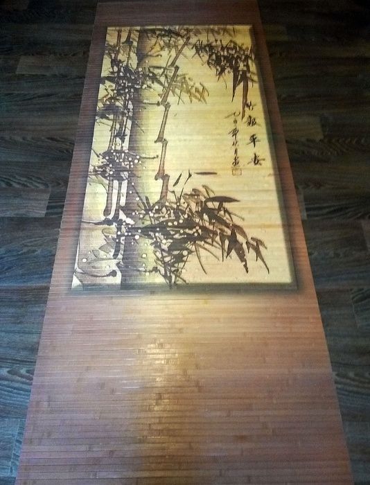 бамбуковые обои панно