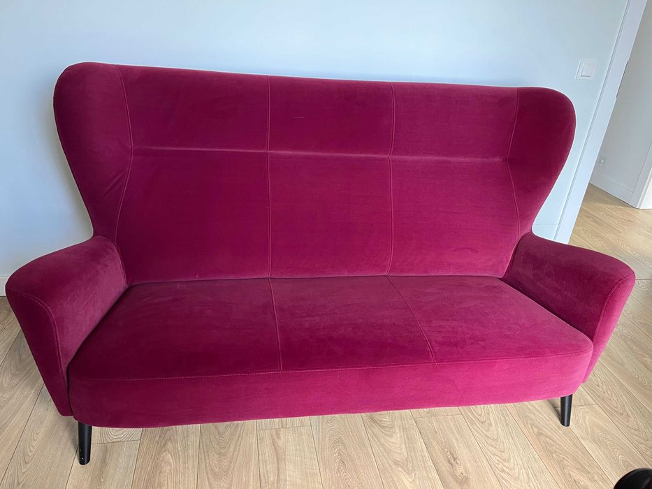 sofy 3+2 + podnóżek - >komplet