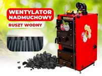 Kocioł piec NADMUCHOWY z rusztem wodnym na WĘGIEL 5 klasa 12 kW