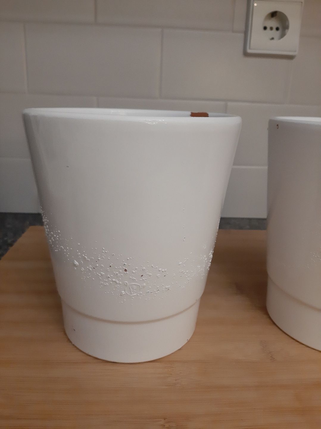 Conjunto de vasos cerâmica