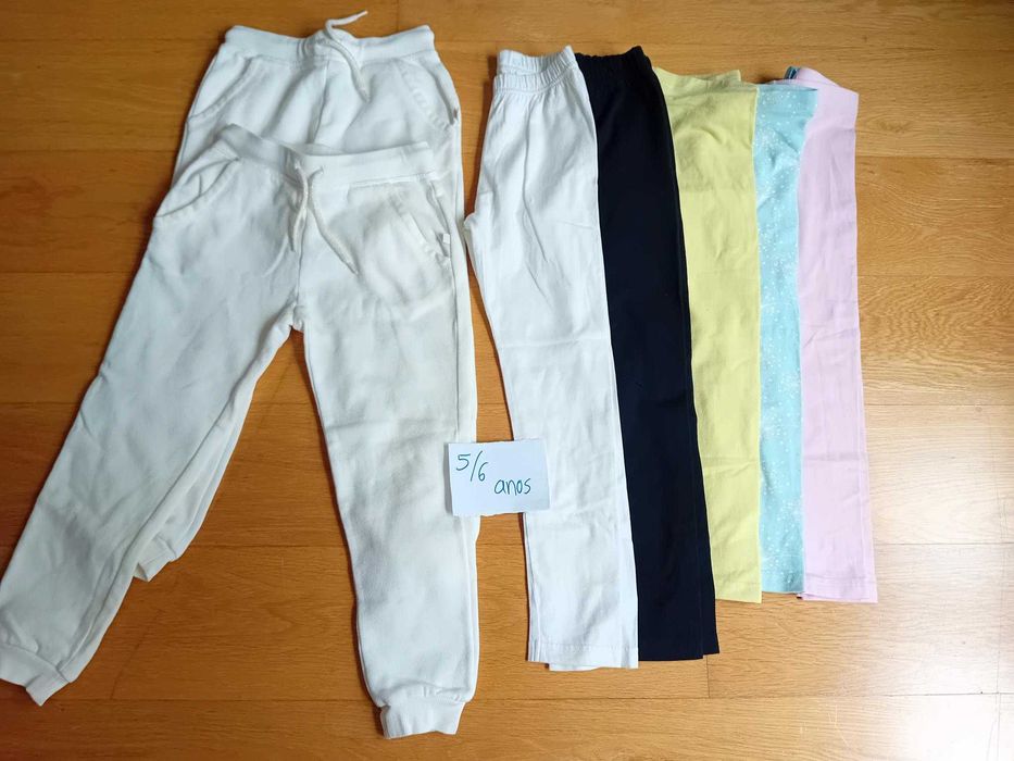lote roupa criança - 5/6 anos
