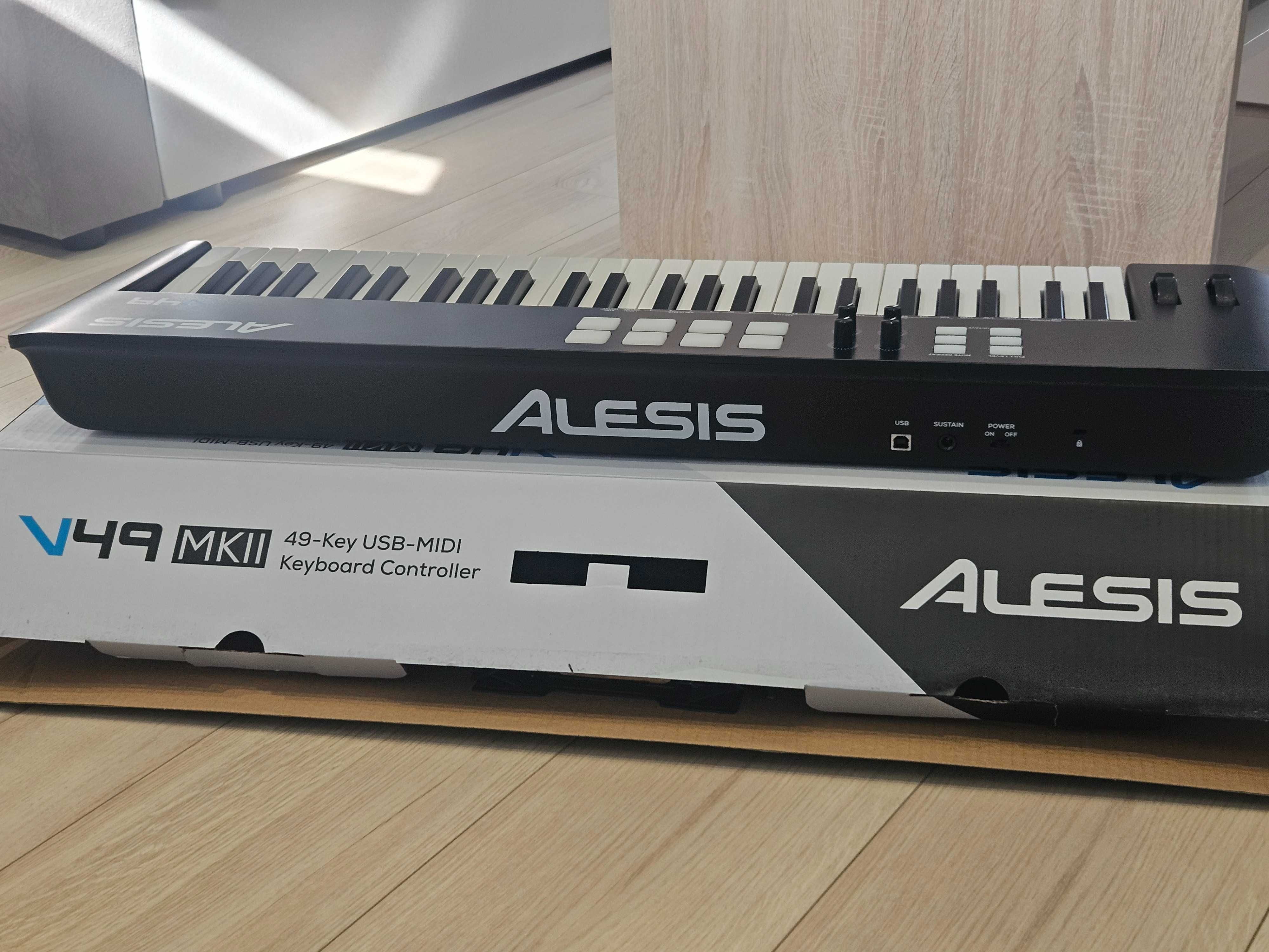 Keyboard / Klawiatura MIDI Alesis V49 MKII
