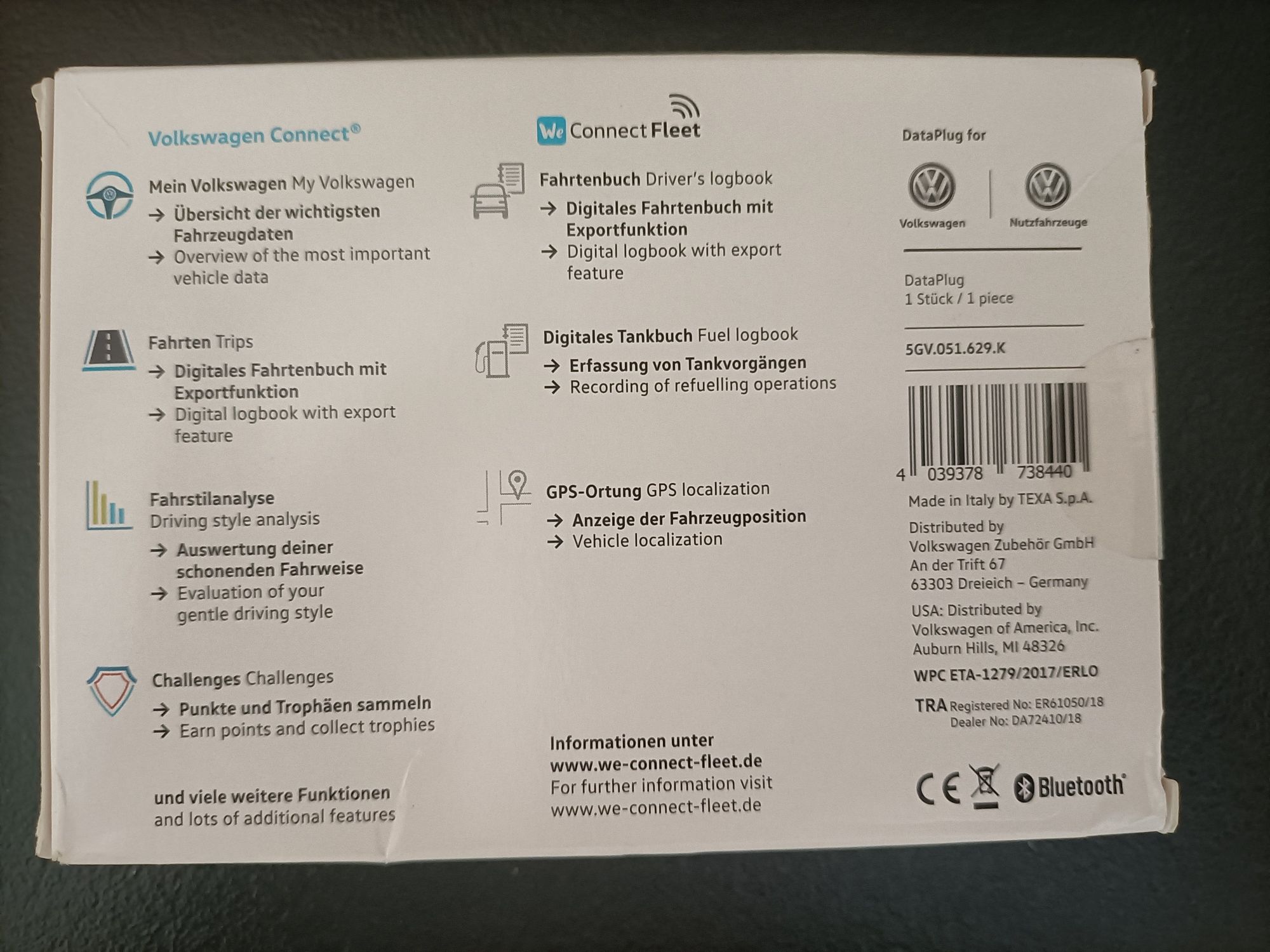 DataPlug Volkswagen Connect Driver smarter