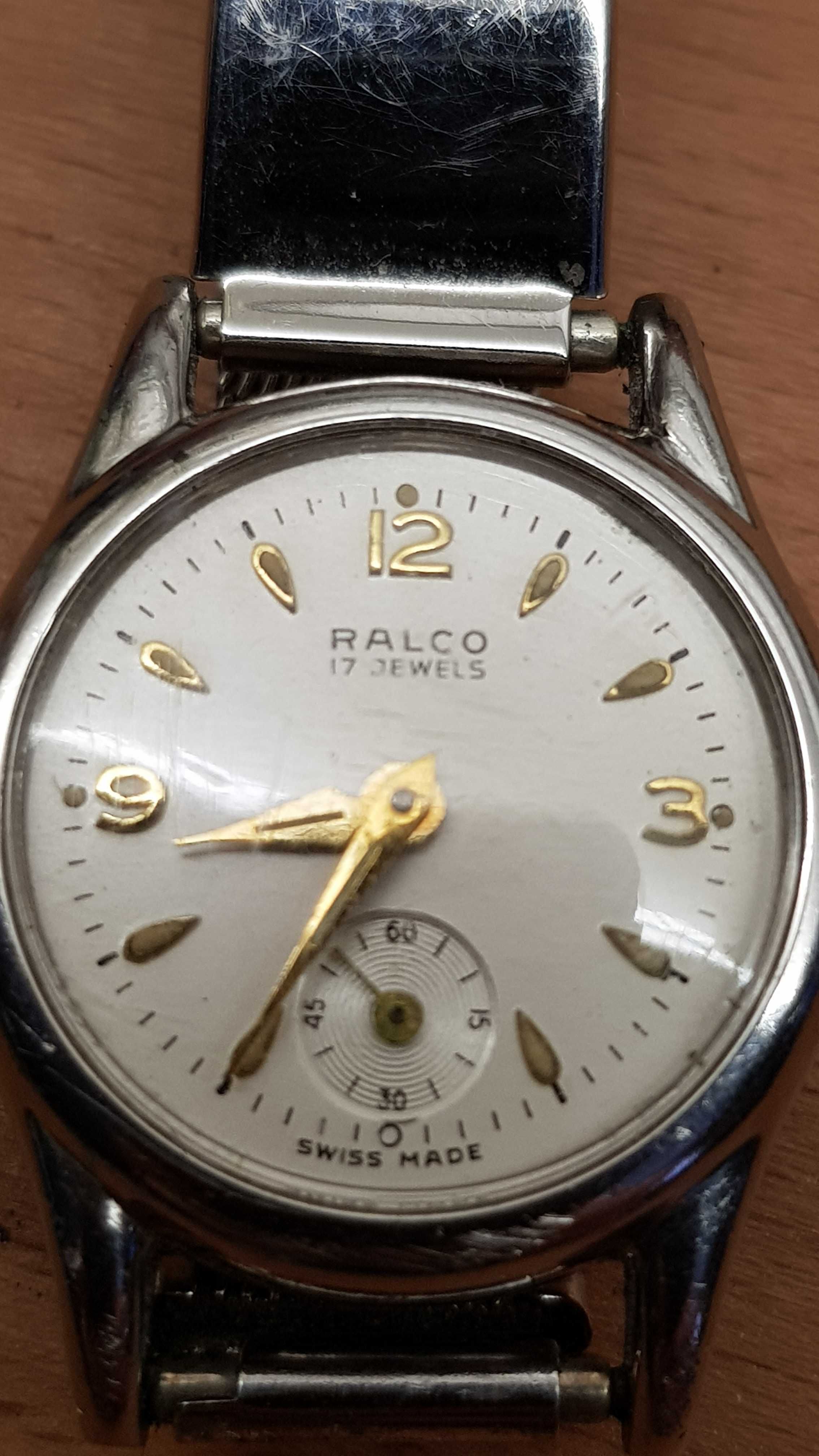 Szwajcarski zegarek *Ralco* antyk