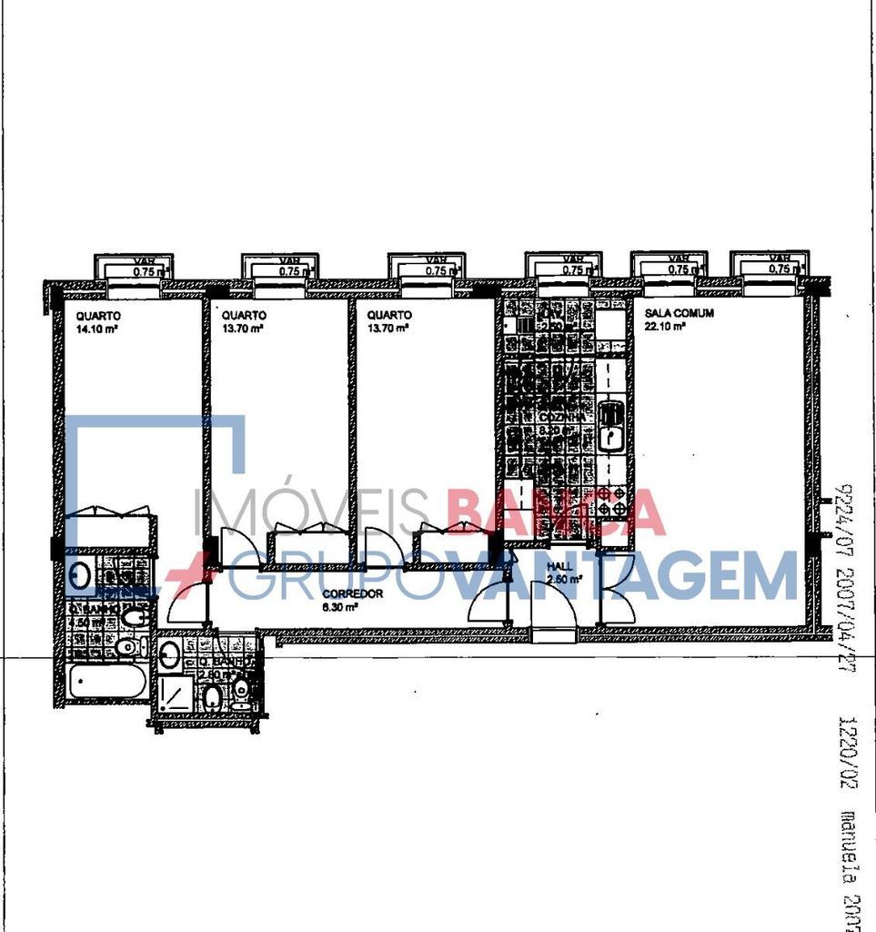 Apartamento T3 para venda