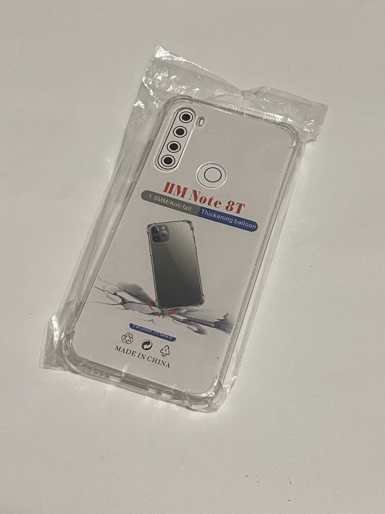 Чехол Xiaomi Redmi Note 8T Прозорий Протиударний