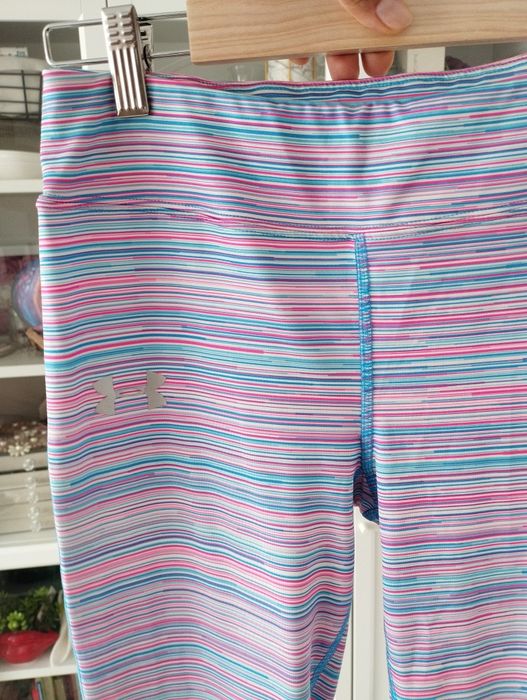 Legginsy do kolana sportowe under armour L damskie