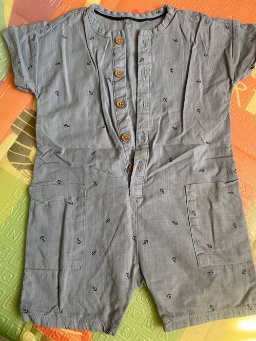 Речі для хлопчика боді, штани, майка, пісочник, панама, комбінзон