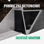 Piwniczka ogrodowa ziemianka betonowa Piwnica Kanał Betonowy gotowy