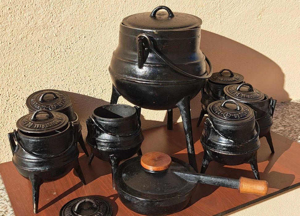 FONDUE Rustico em Ferro Fundido e único