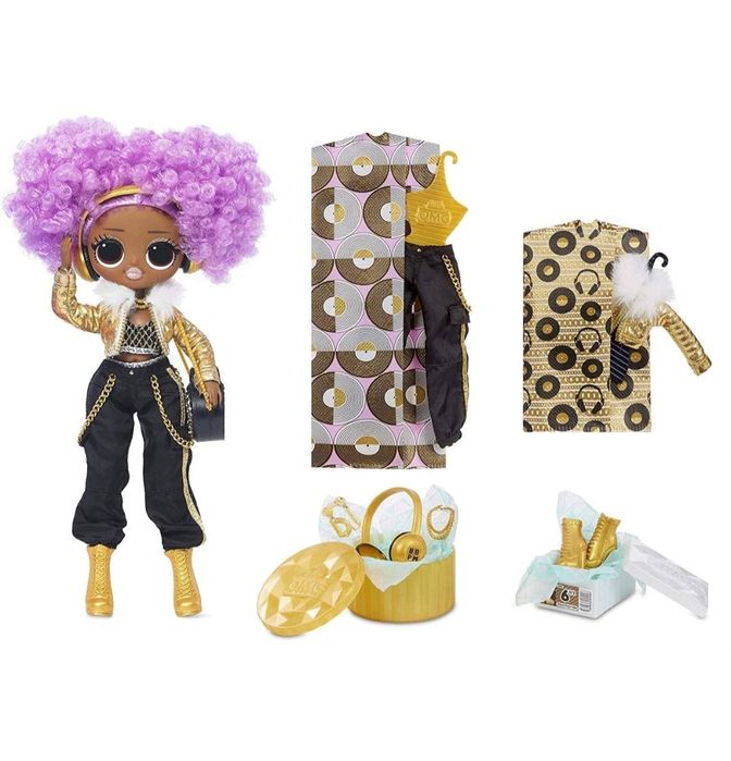 Лялька LOL Surprise OMG Лол ОМГ Леді Діджей Діва 24K D. J. Doll