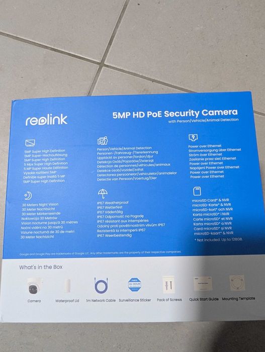 Câmera reolink P324