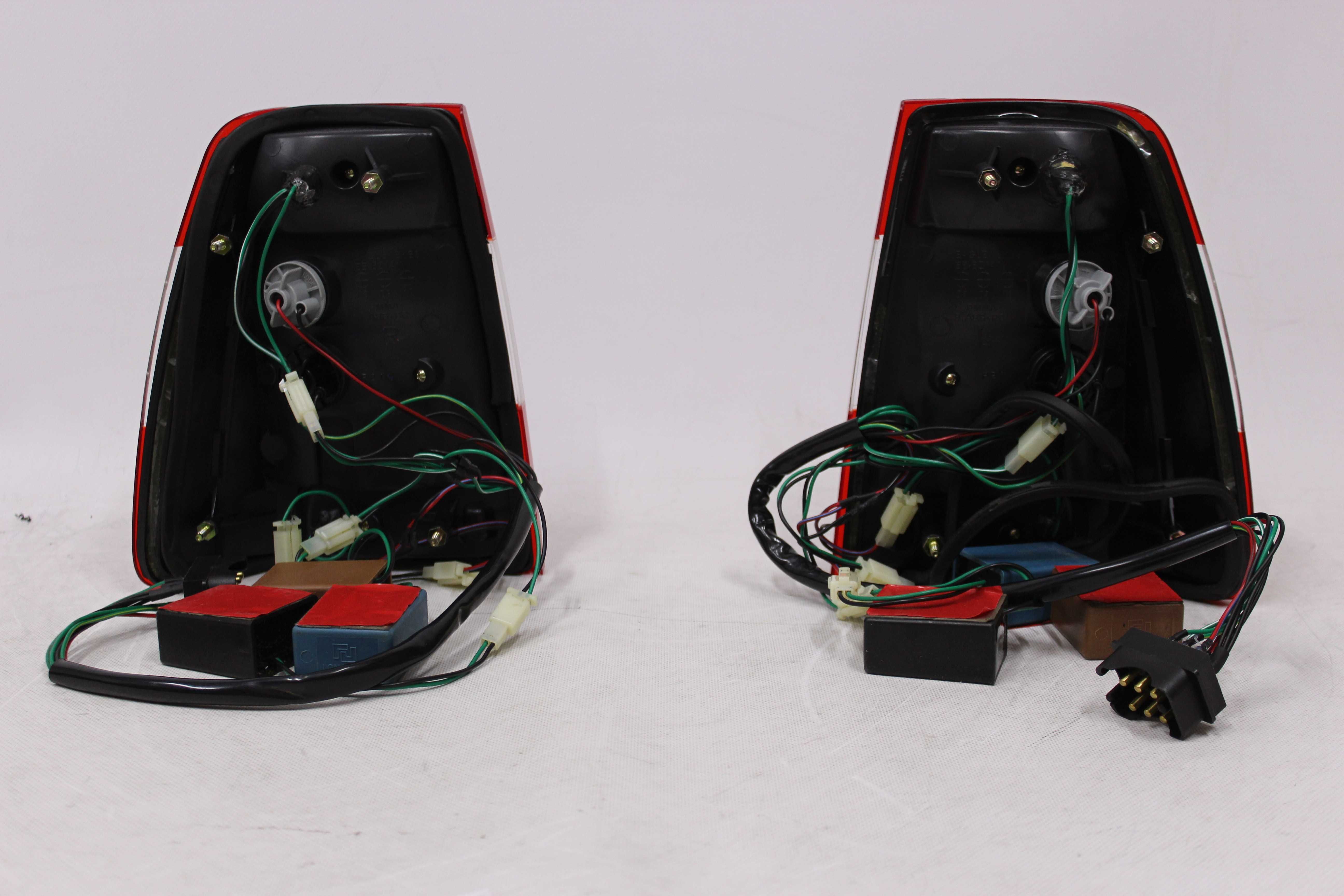 Lampy światła tył tylne MERCEDES W124 KOMBI 85-95 Led Tuning RED IGŁA