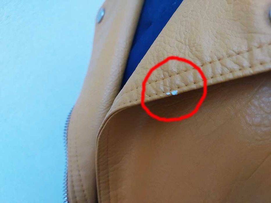 Kurtka ramoneska damska żółta musztardowa F&F rozm. 34 - nowa