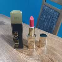 Avon Luxe High Style Coral kremowa szminka z jedwabiem