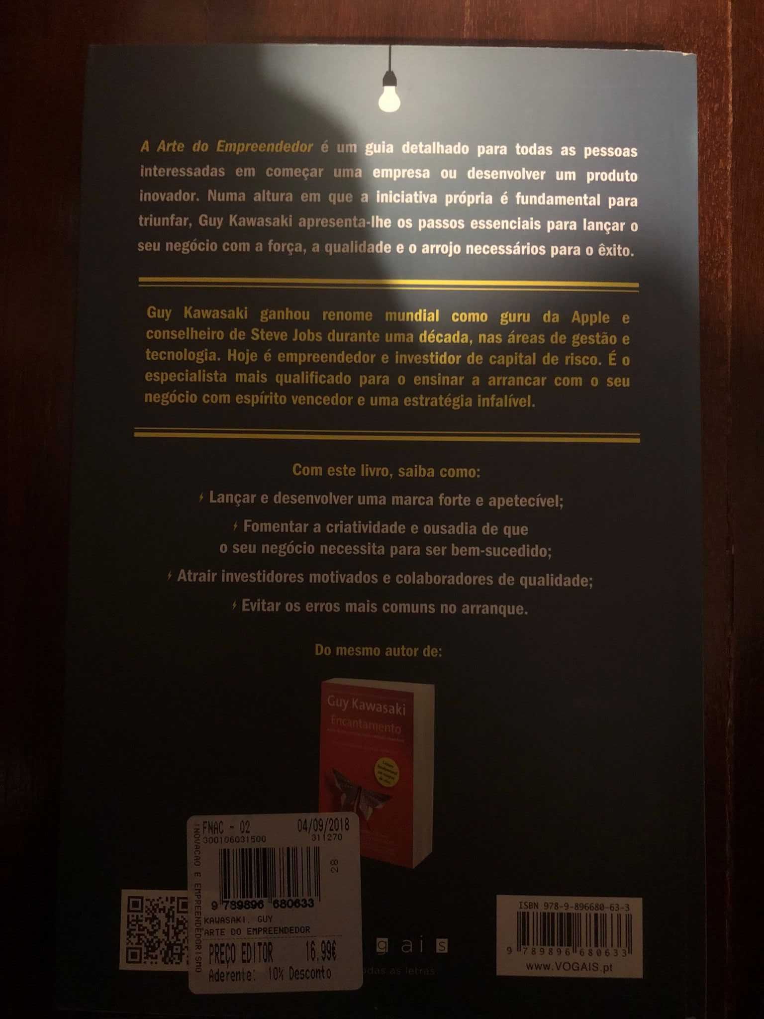 A Arte do Empreendedor - Guy Kawasaki