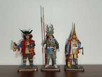 Коллекционные фигурки Del Prado Samurai самураи оловянные солдатики