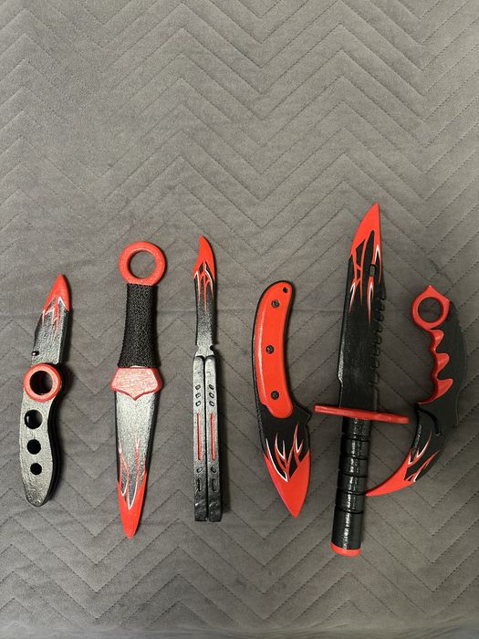 Продам набір деревʼяних ножів