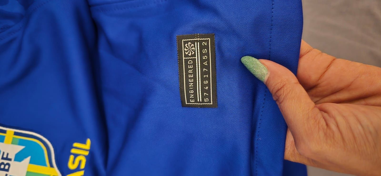 Camisa do Brasil Azul Copa lindíssima