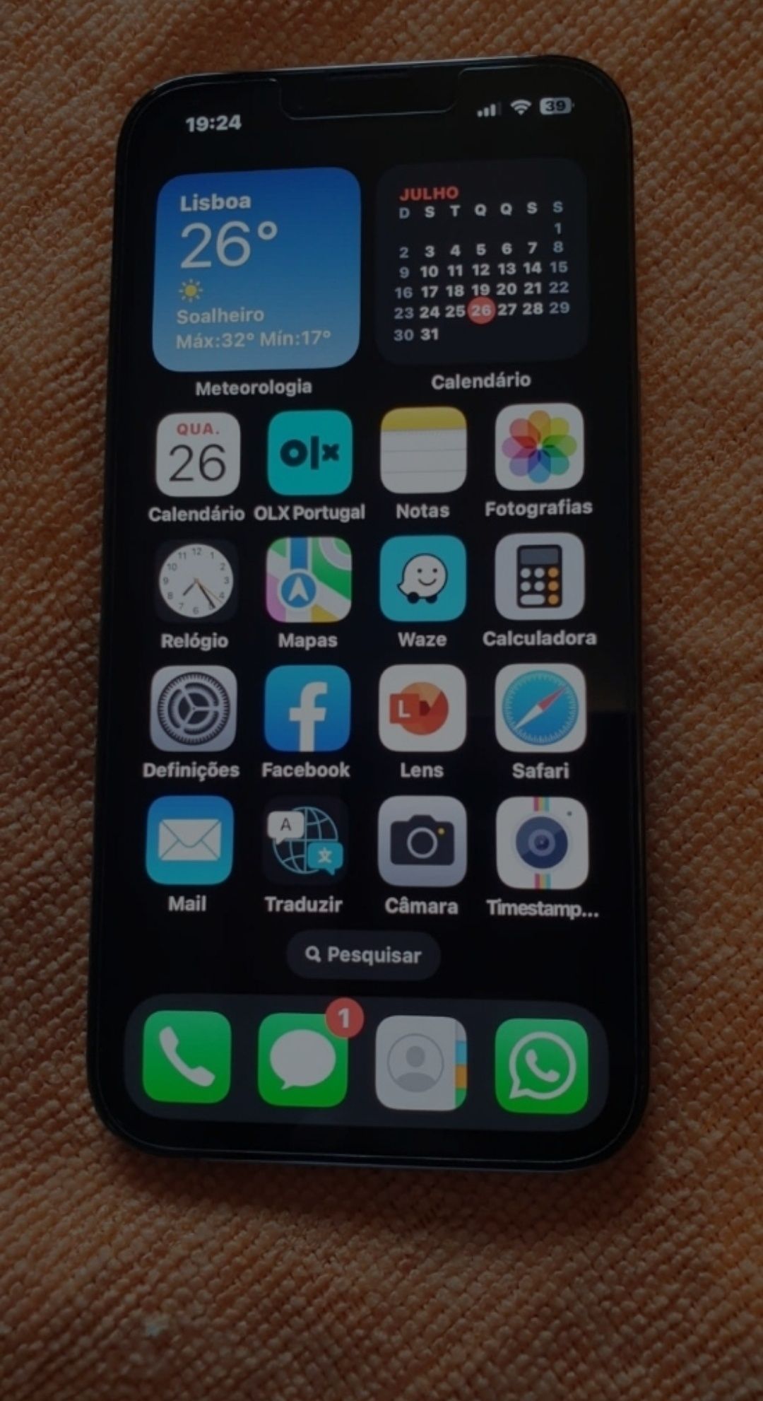 iPhone 13 Pro APPLE (6.1'' - 128 GB - Blue Sierra - Azul Sierra)
