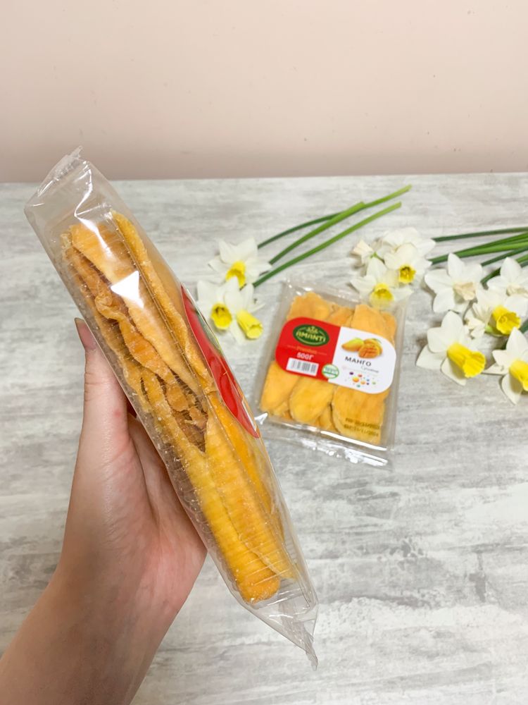 Манго сушене БЕЗ цукру. Аманті, 250г. Сухофрукти