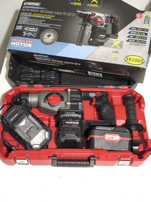 Kit Martelo 20v 3J Parkside Performance