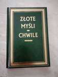 Książka Złote myśli i chwile