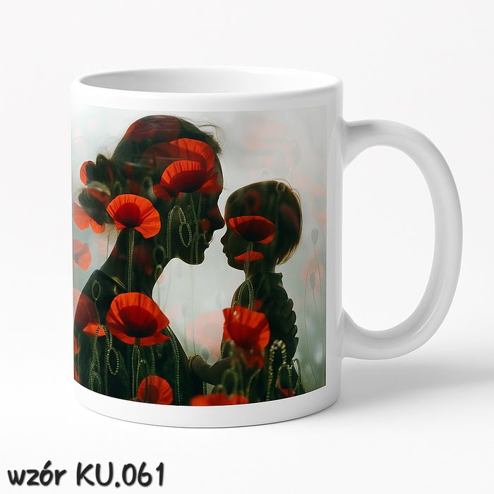 Prezent na Dzień Mamy Kubek Ceramiczny z Imieniem dla Mamy