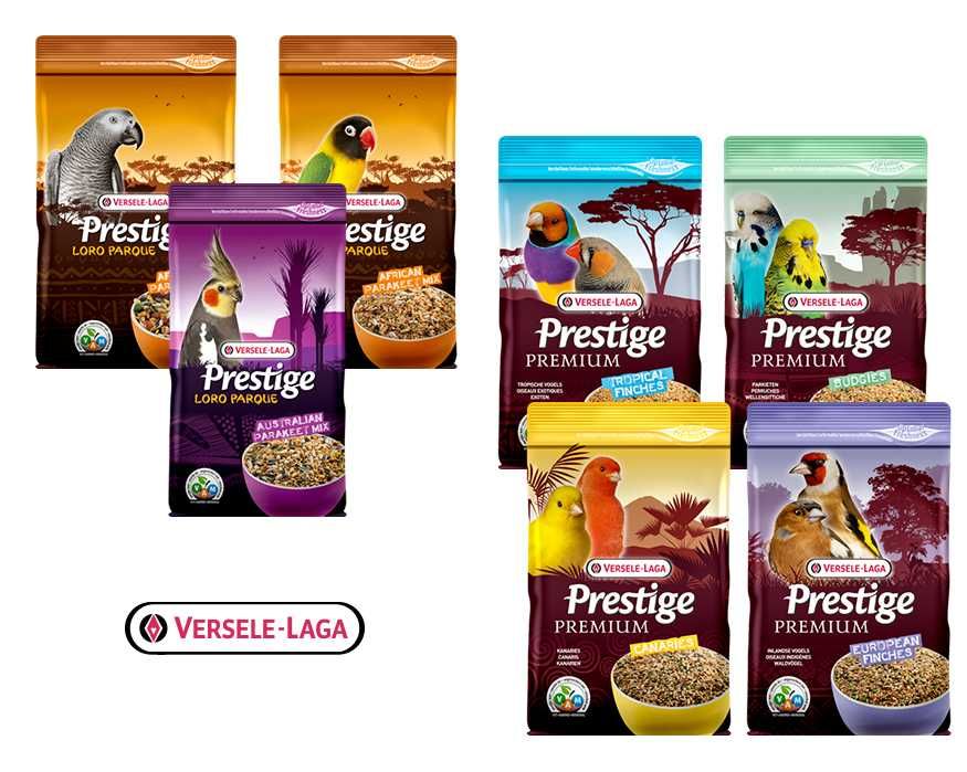 Versele-Laga PRESTIGE PREMIUM Agapornis, Canário, Caturra, Periquito