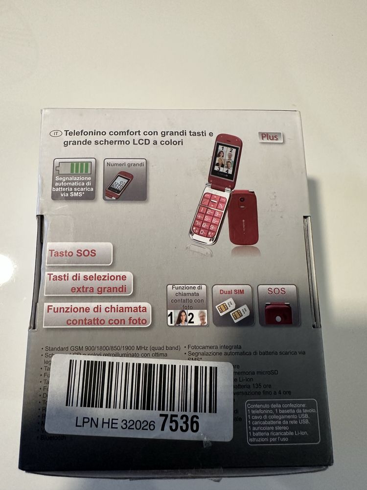 Telefon dla seniora Olympia z funkcją SOS