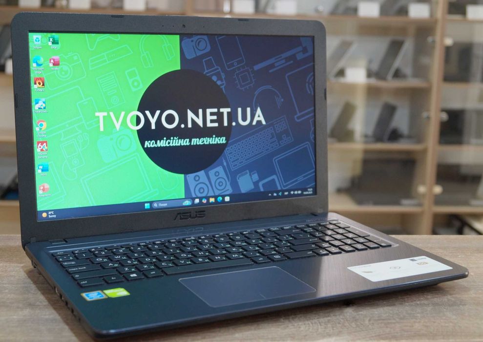 ГАРАНТІЯ Asus (FullHD/Pentium 4417U/RAM 8ГБ/SSD 256ГБ/MX110 2ГБ)TVOYO