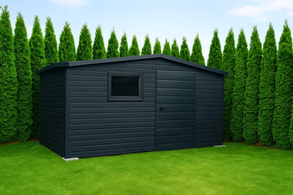 domek narzędziowy schowek na narzędzia ,kosiarki , garaż blaszany