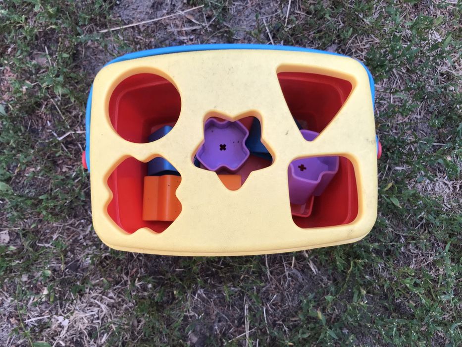 Klocki kształty fisher price