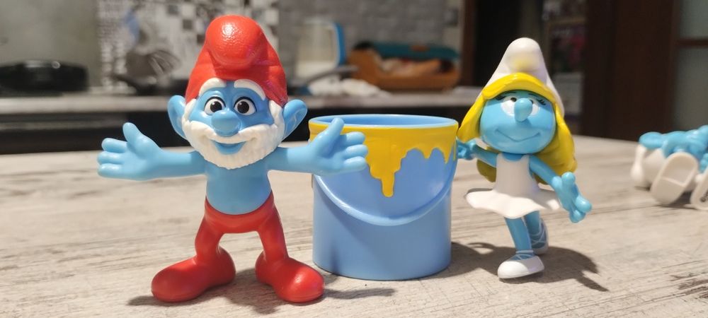 Figurki z bajki Smerfy