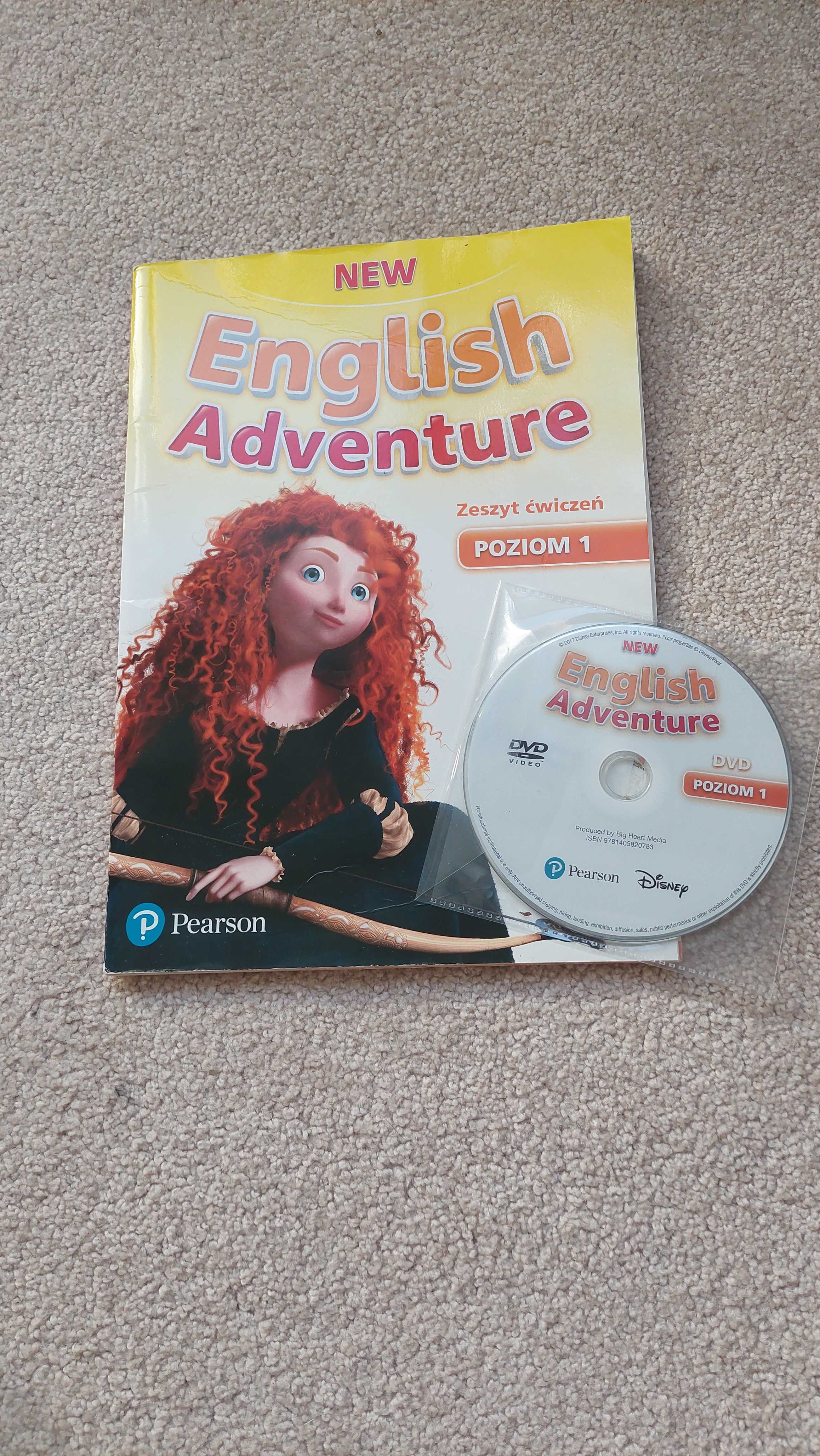 English adventure 1 zeszyt ćwiczeń z płytą do języka angielskiego