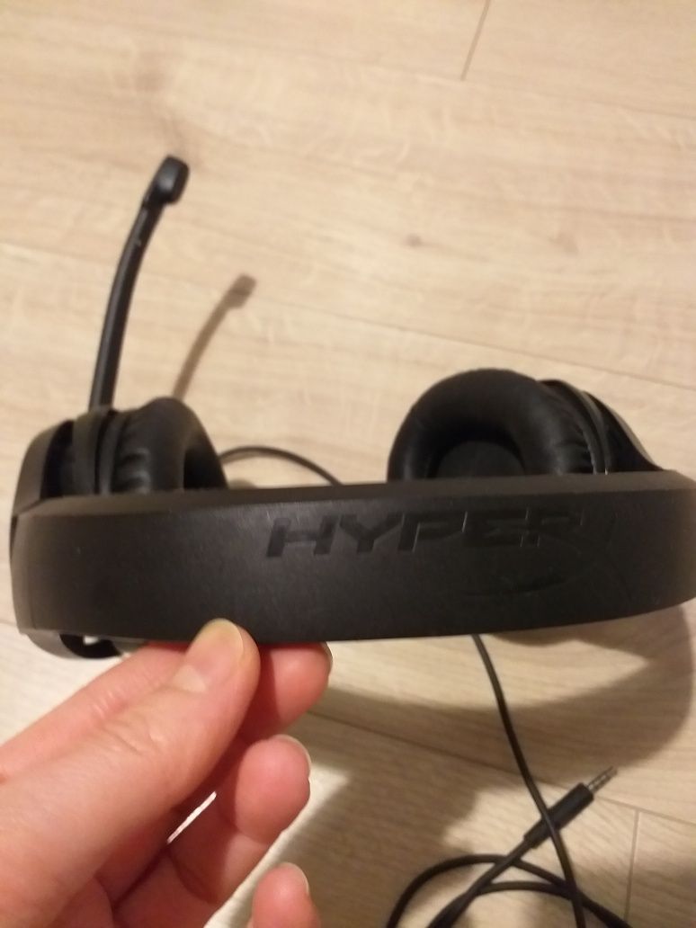 Słuchawki z mikrofonem HyperX nauszne dla graczy